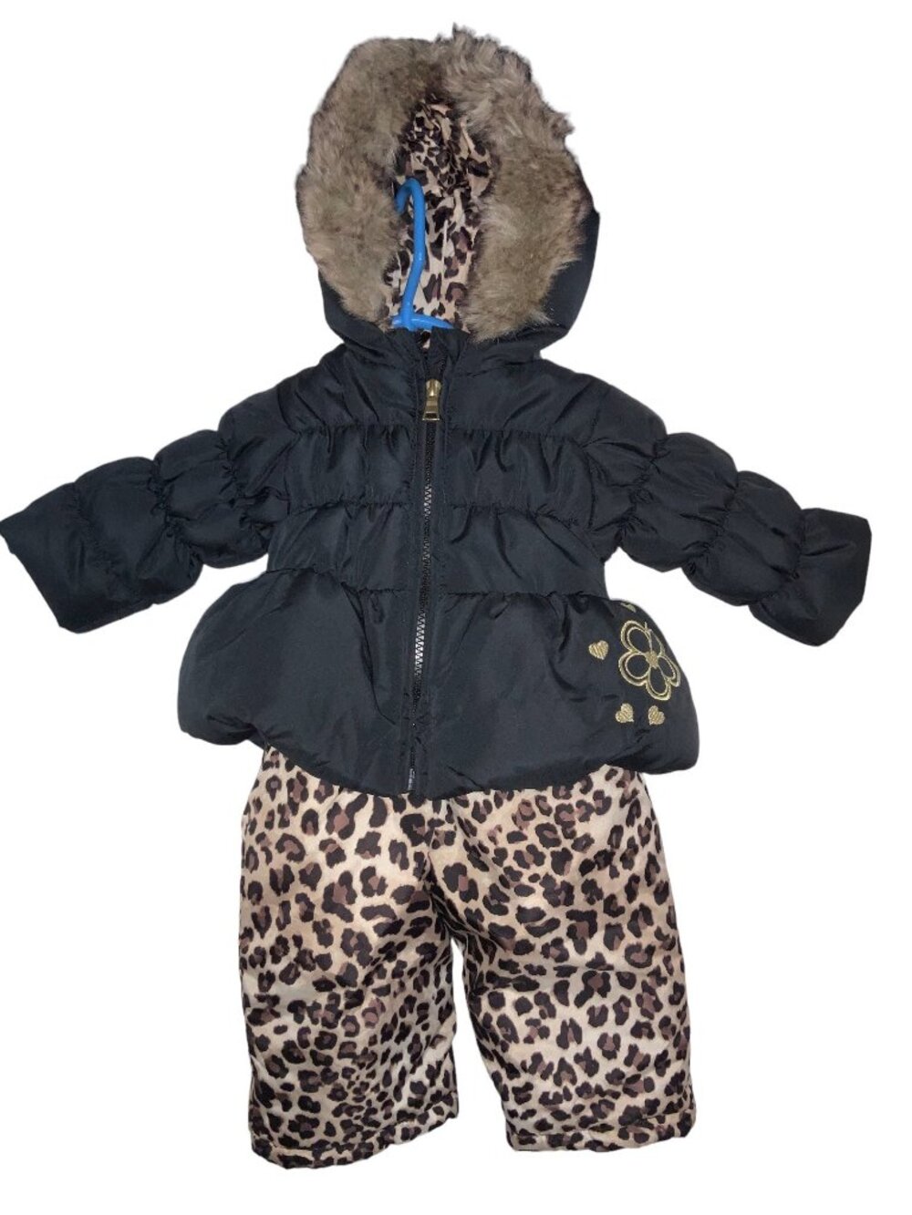 Pacific Trail Girls Winter Coat and Snowpant Size 6 Months